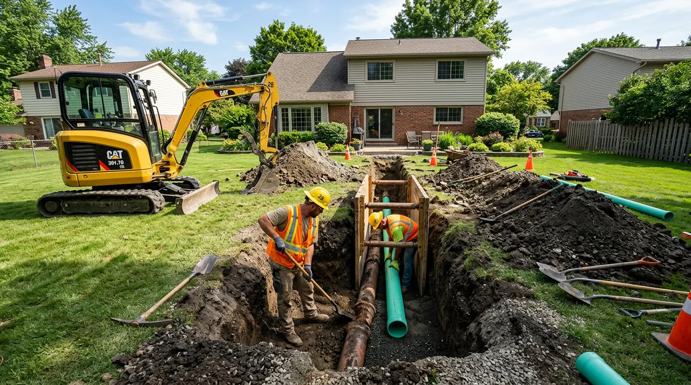 Sewer Backup in Canton, TX